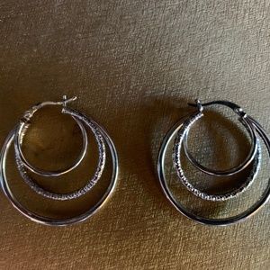 Triple Hoop Earrings